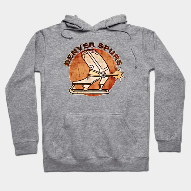 Denver Spurs Hockey Hoodie by Kitta’s Shop